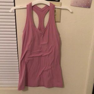Pink lululemon tank size 2